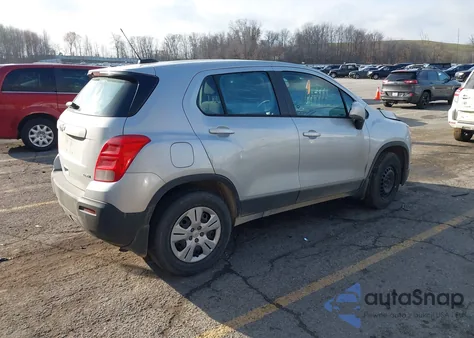 2015 Chevrolet Trax 1Ls z USA, uszkodzony, nr VIN 3GNCJKSBXFL192700